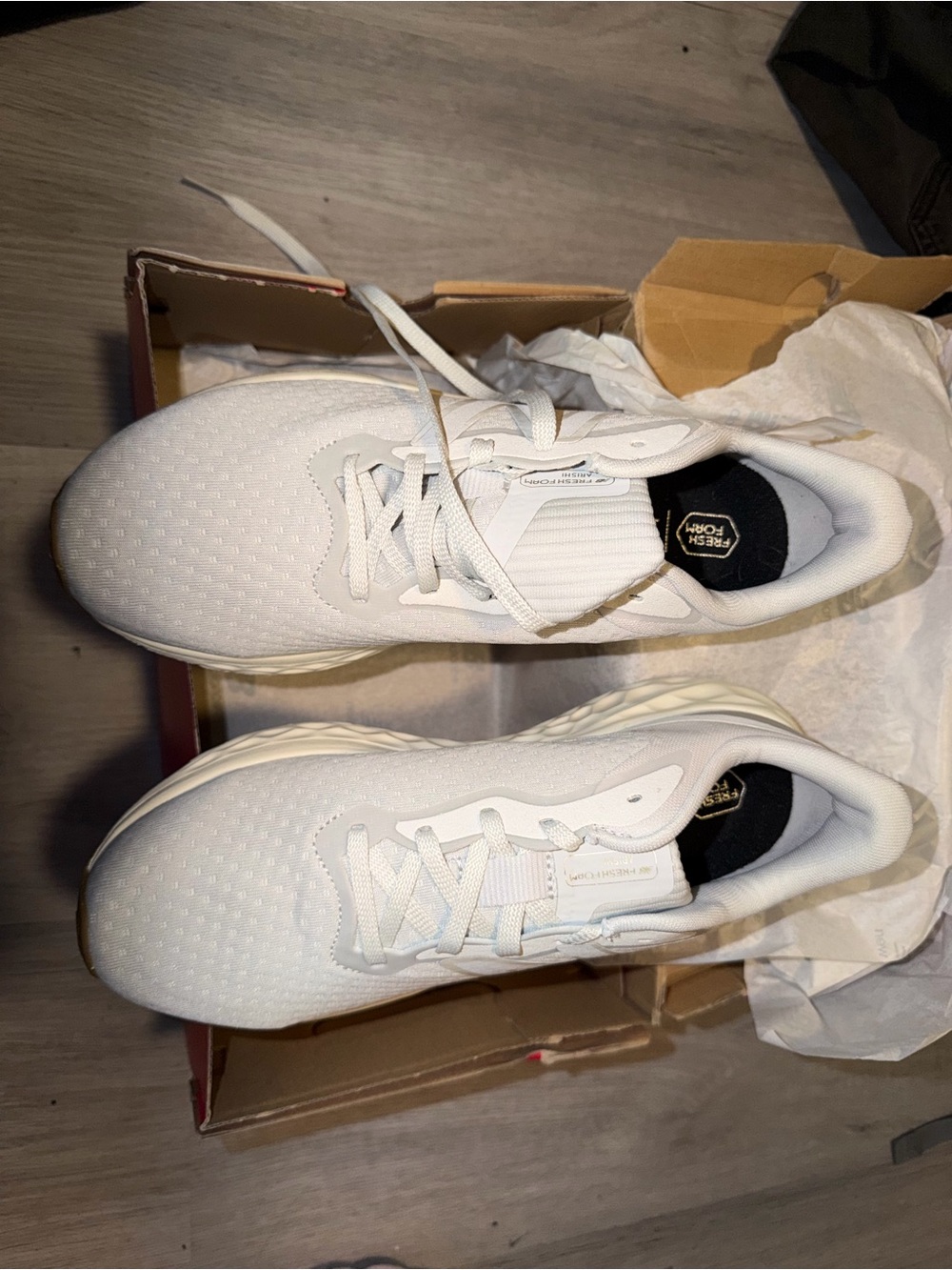 New Balance Women's White Athletic Running Shoes